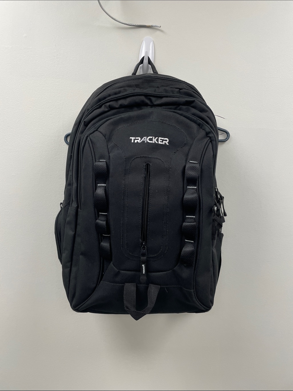 Men's Black Everyday Backpack With Multiple Compartments